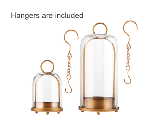 Generic brass candle holder with small dome is ideal for intimate spaces.
