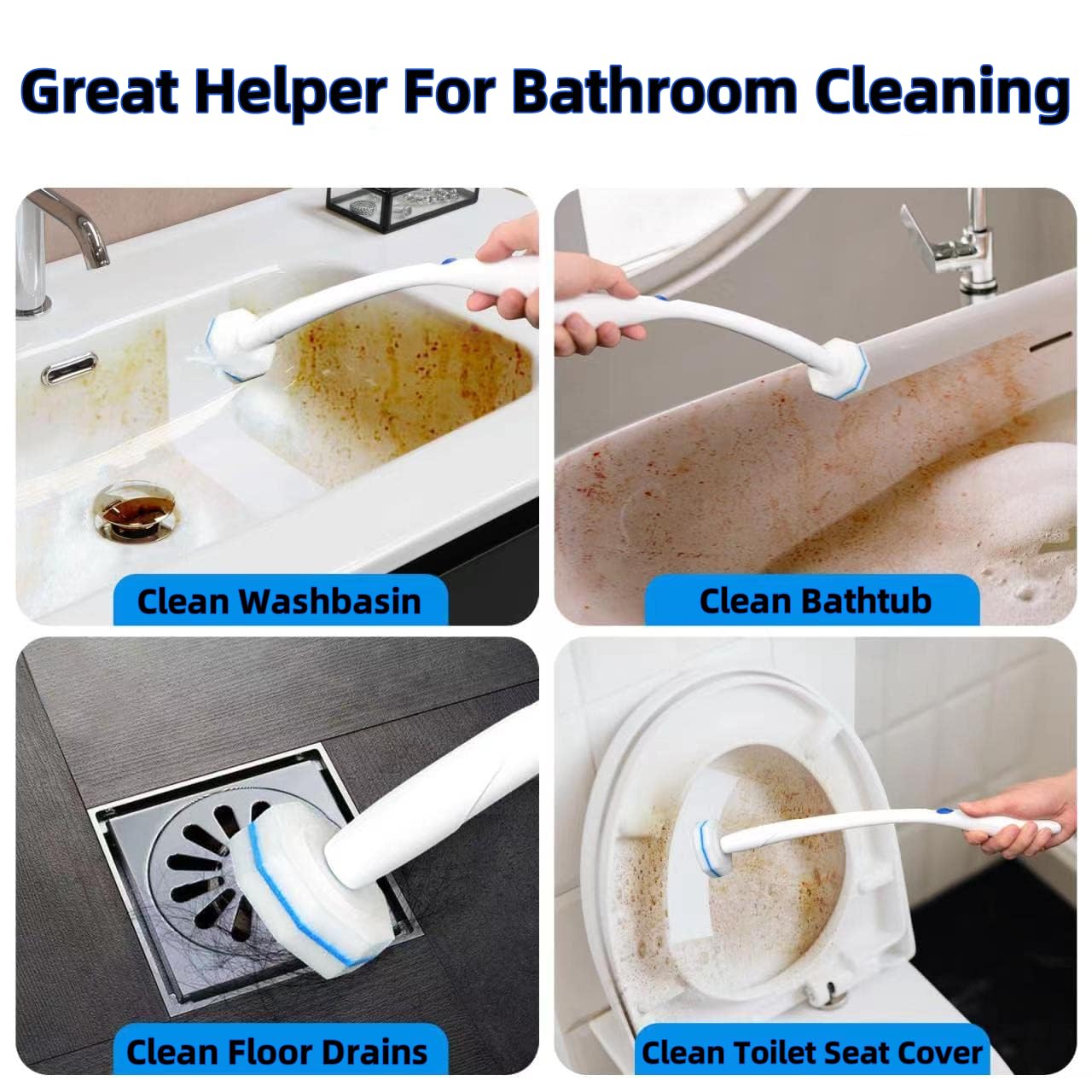 Generic bulk-pack packaging fits compact bathroom storage.