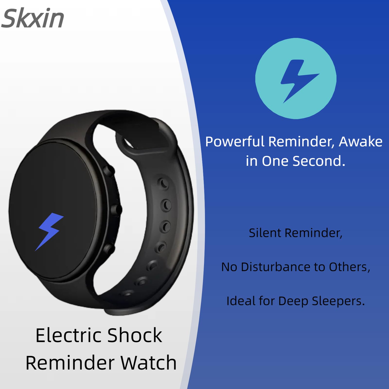 Generic Electric Shock Alarm Clock bedroom setup in a calm morning scene