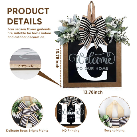 Generic fluffy ribbon bow adds seasonal fullness and elegance.