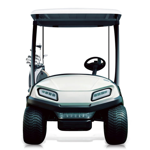 Generic Golf Cart Cutout Standee front view for a bold golf-theme photo backdrop.