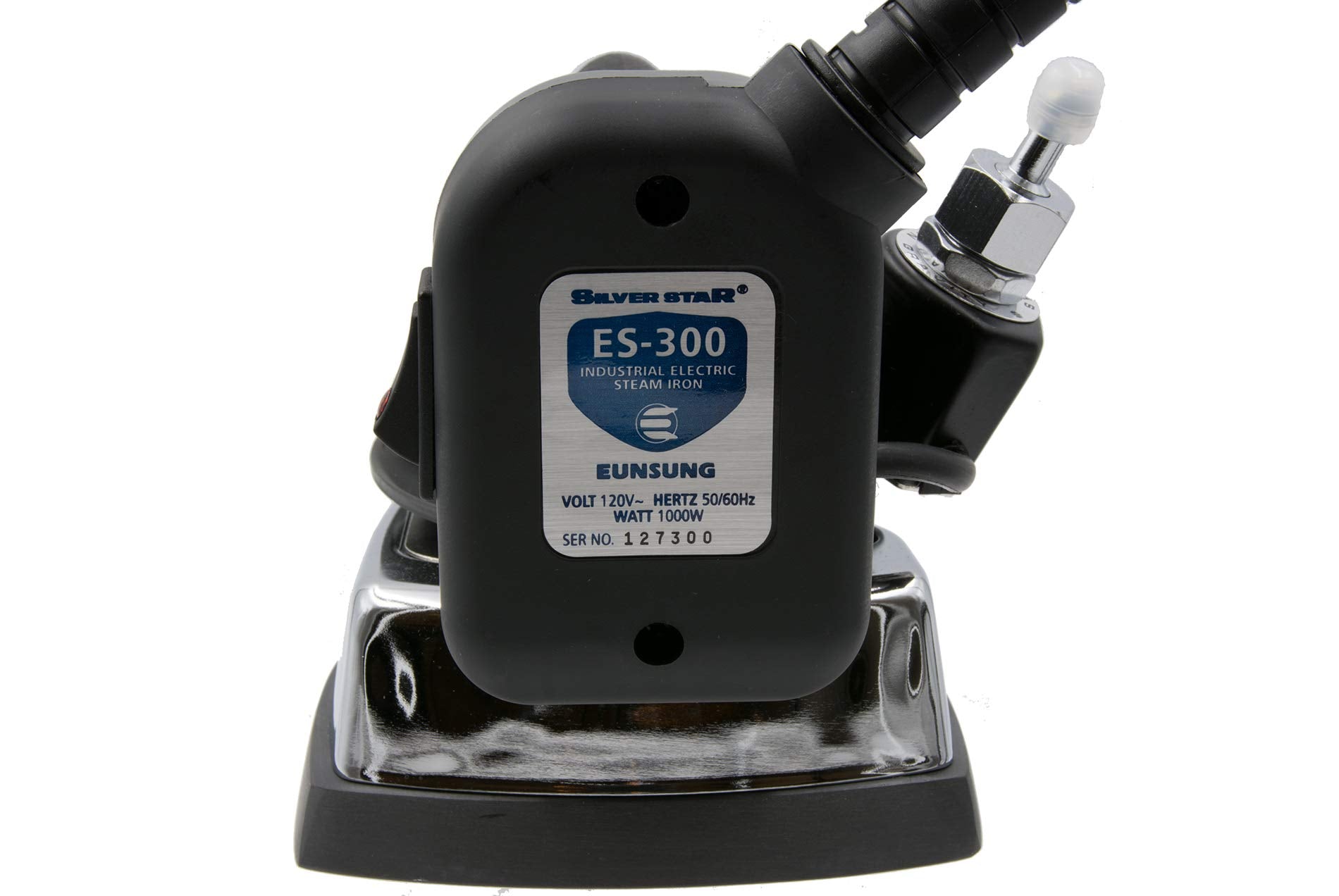 Generic Gravity-Feed Steam Iron Silver Star ES-300 rugged construction for daily professional use.