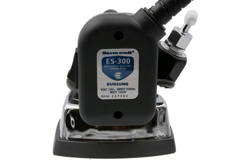 Generic Gravity-Feed Steam Iron Silver Star ES-300 rugged construction for daily professional use.