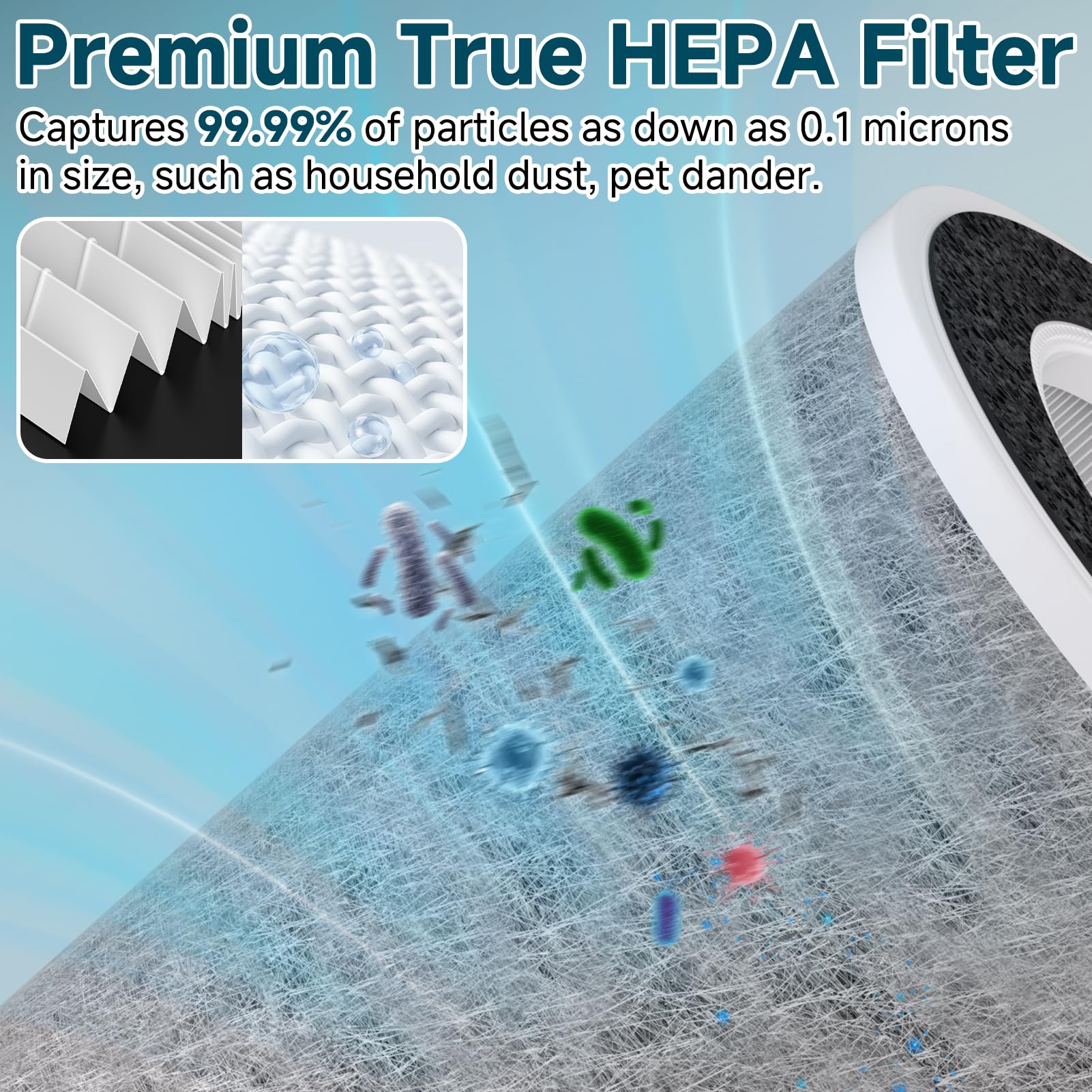 Generic HP202 living-room air refreshes after cleaning and pet activities.