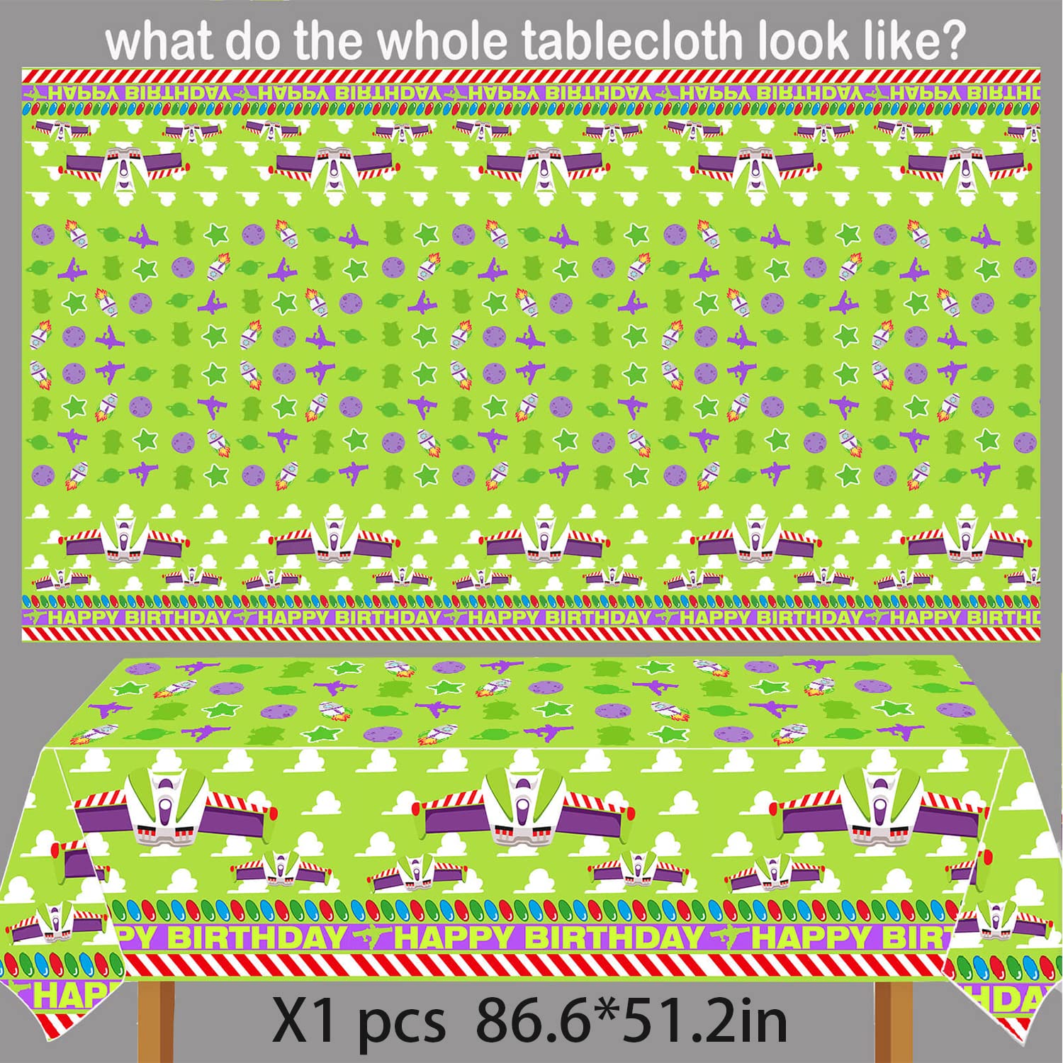 Generic Light-Inspired Napkins bring practical color coordination to the table