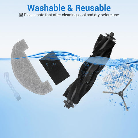 Generic MS1 MAX clean brush helps remove hair and debris from rollers