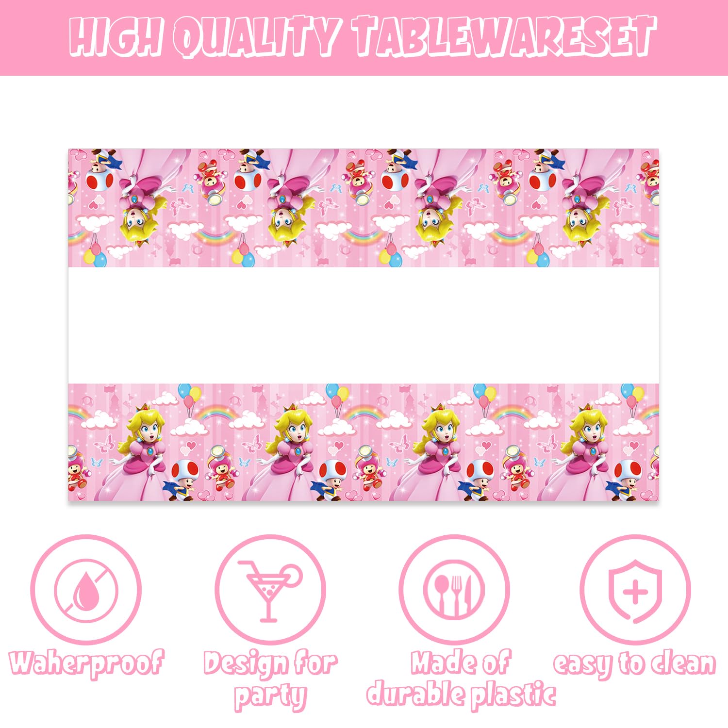 Generic Princess Peach cups for beverages at celebrations