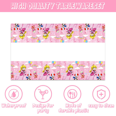Generic Princess Peach cups for beverages at celebrations