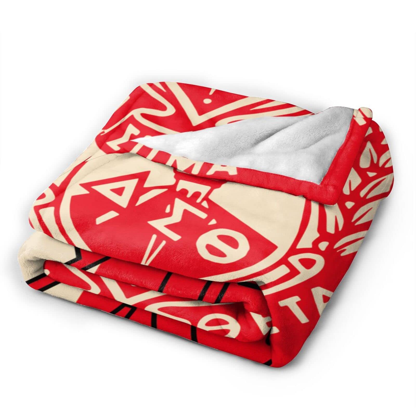Generic Sorority Gifts blanket wrinkle-resistant fabric stays neat after washing