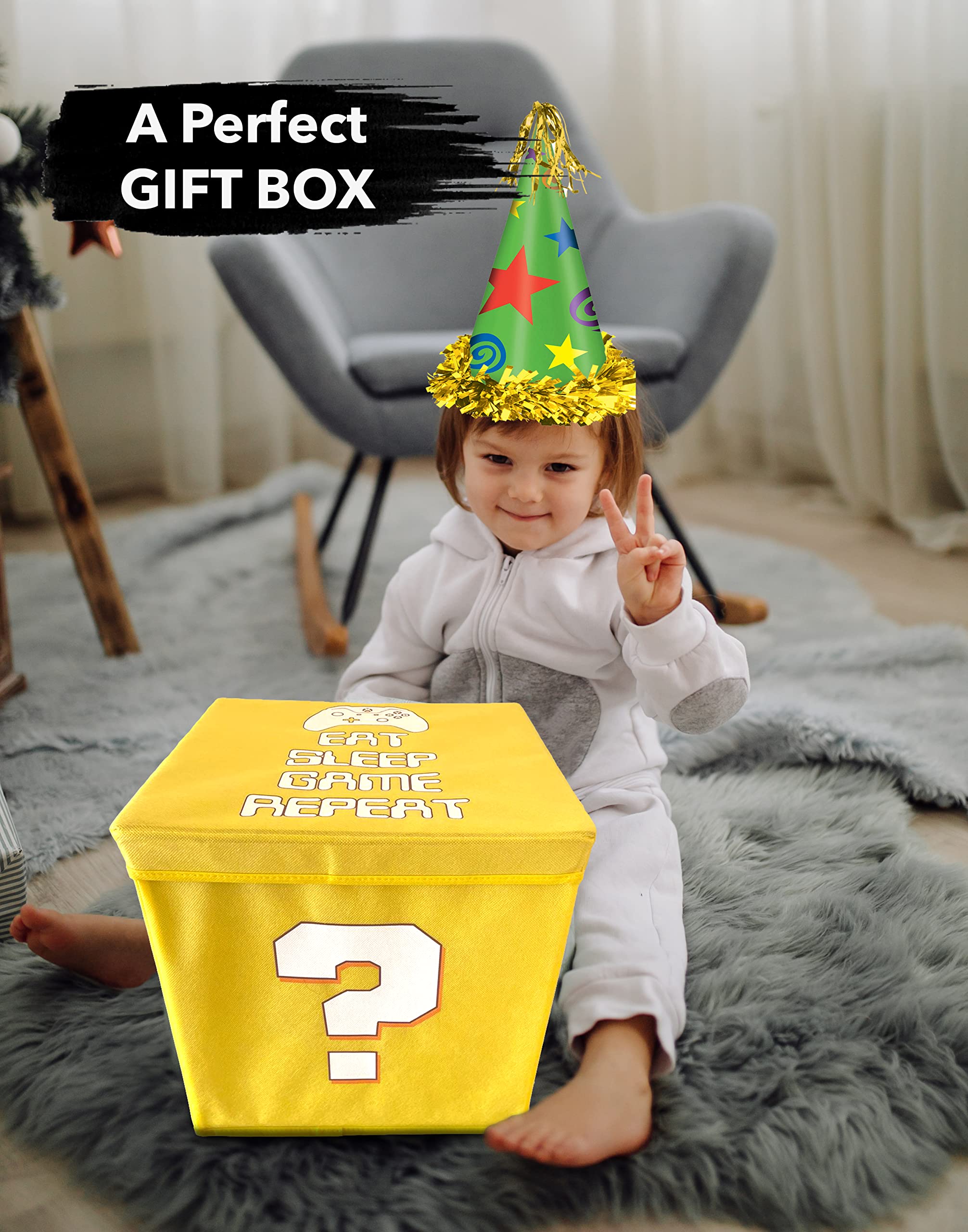 Generic Super Gaming 14-Inch Storage Glowing Box gift-ready packaging.