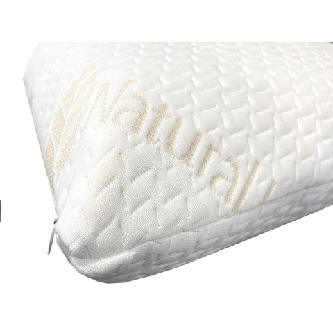 Generic Talalay latex pillow cooling open-cell design for breathable nights
