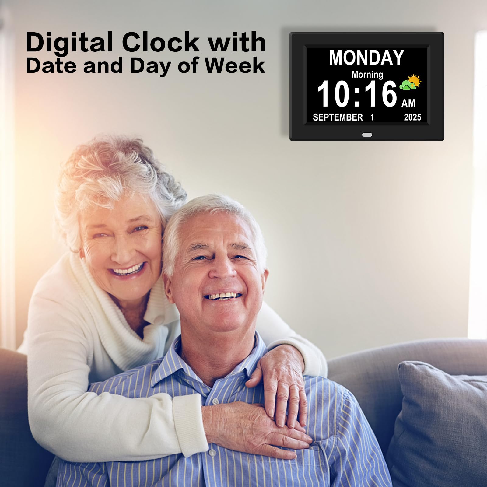 Time memory function restores time after power outages.