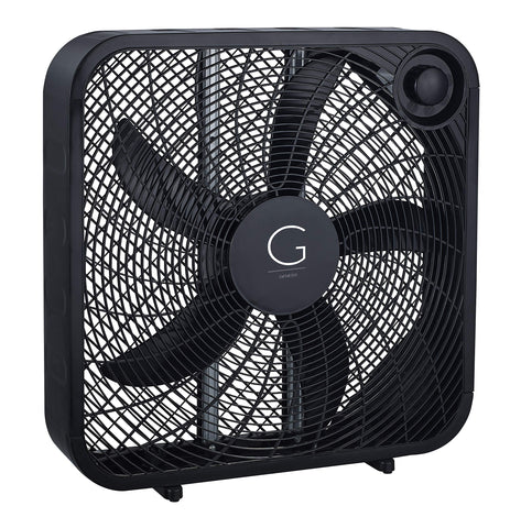 Genesis 20Box fan sleek neutral design fits any decor