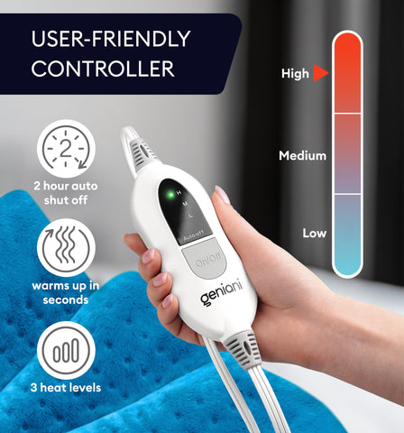 GENIANI auto shut-off feature ensures safe, worry-free sessions