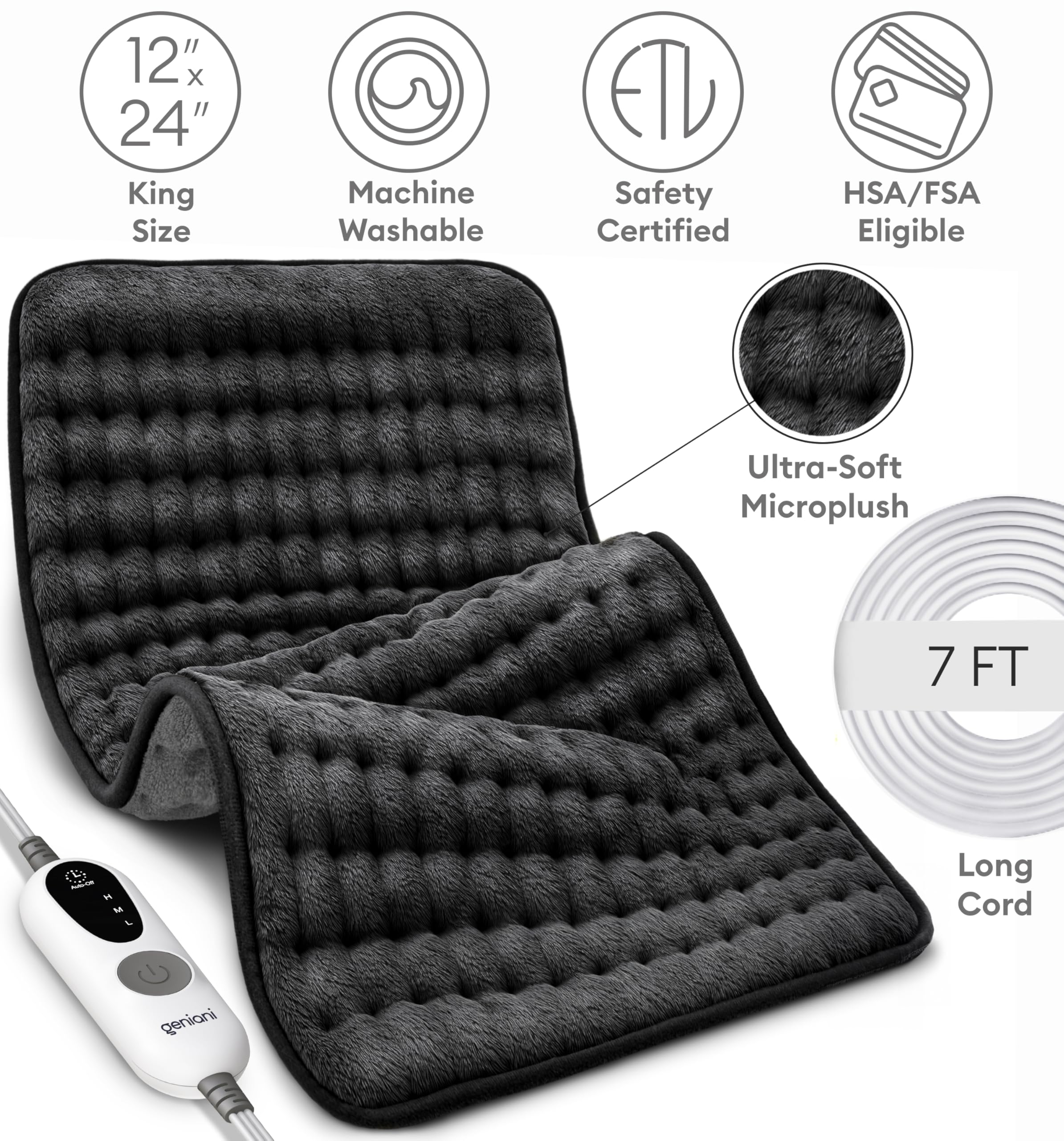 GENIANI auto shut-off safety feature for worry-free use.