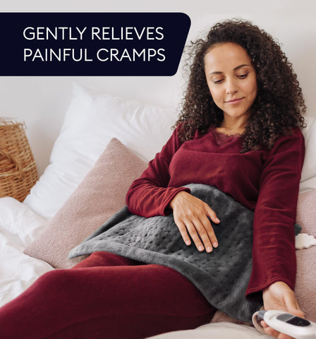 GENIANI back pain heating pad delivers soothing heat for sore muscles