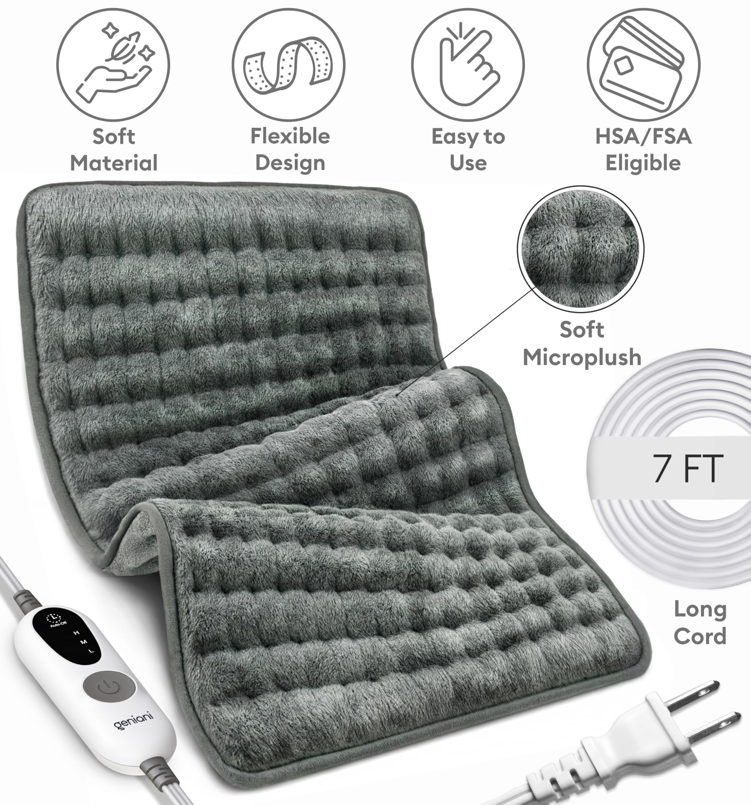 GENIANI cozy relaxation session on a couch or bed with warm comfort.