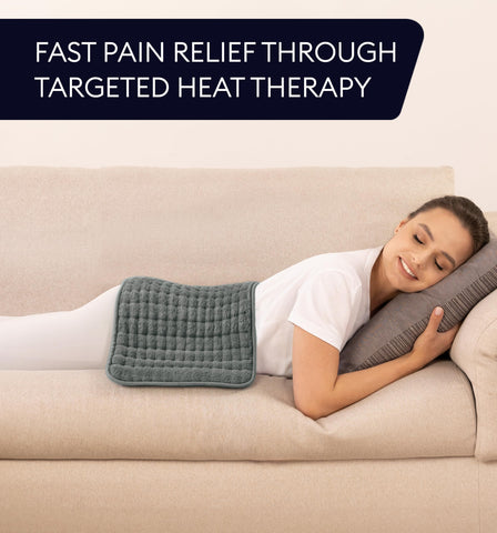 GENIANI dry and moist heat options let you tailor warmth to preference.