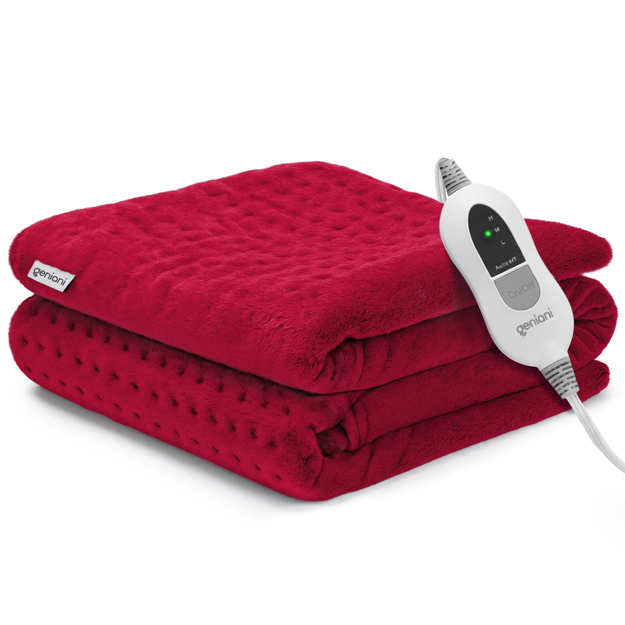 GENIANI electric heating pad on back coverage delivering targeted warmth