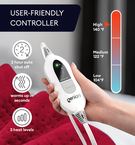 GENIANI machine-washable plush fabric for easy care