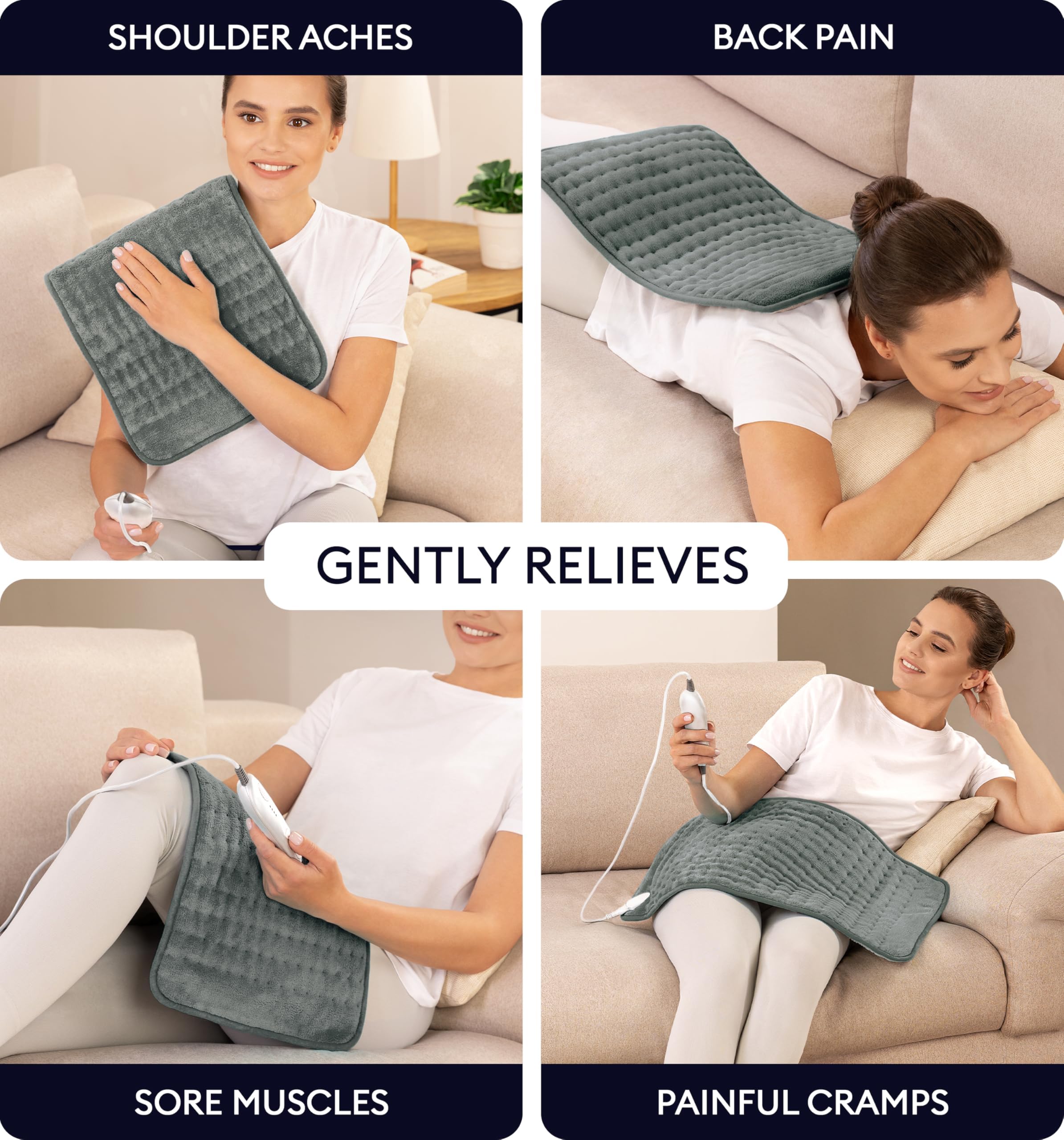 GENIANI microplush fabric delivers ultra soft, skin friendly comfort