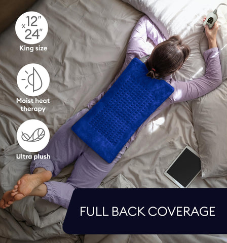 GENIANI three-heat-level controls for customizable warmth.