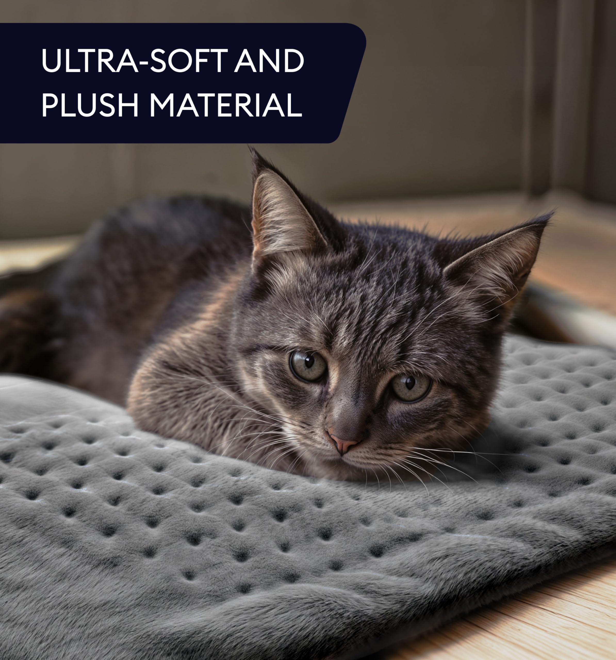 GENIANI versatile heated blanket for couch, bed, or office