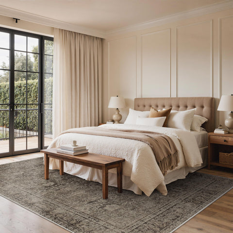 GENIMO non-slip indoor rug offers stable footing in high-traffic areas.