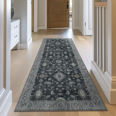 GENIMO Runner Rug with non-slip backing keeps hallways secure during busy days.