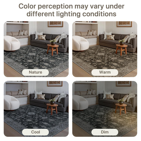 GENIMO washable rug simplifies maintenance with machine washing and air drying.