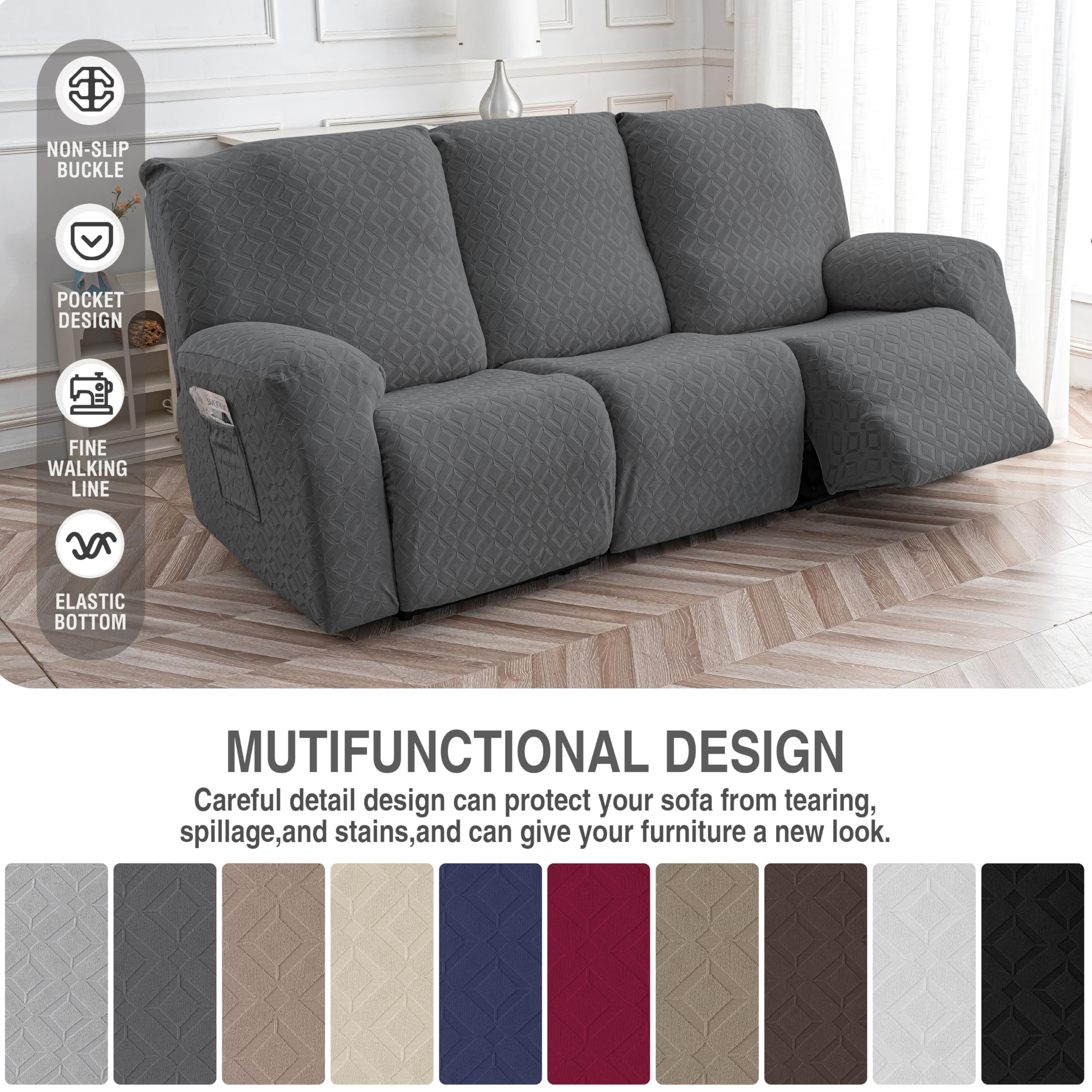 Genina measurement guide helps you find the right recliner fit.