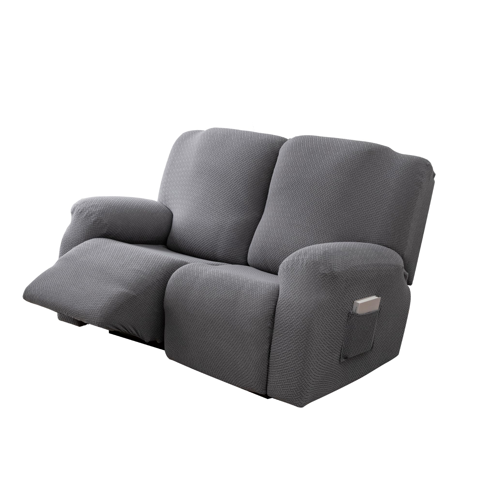 Genina protective furniture cover in dark gray to shield surfaces.
