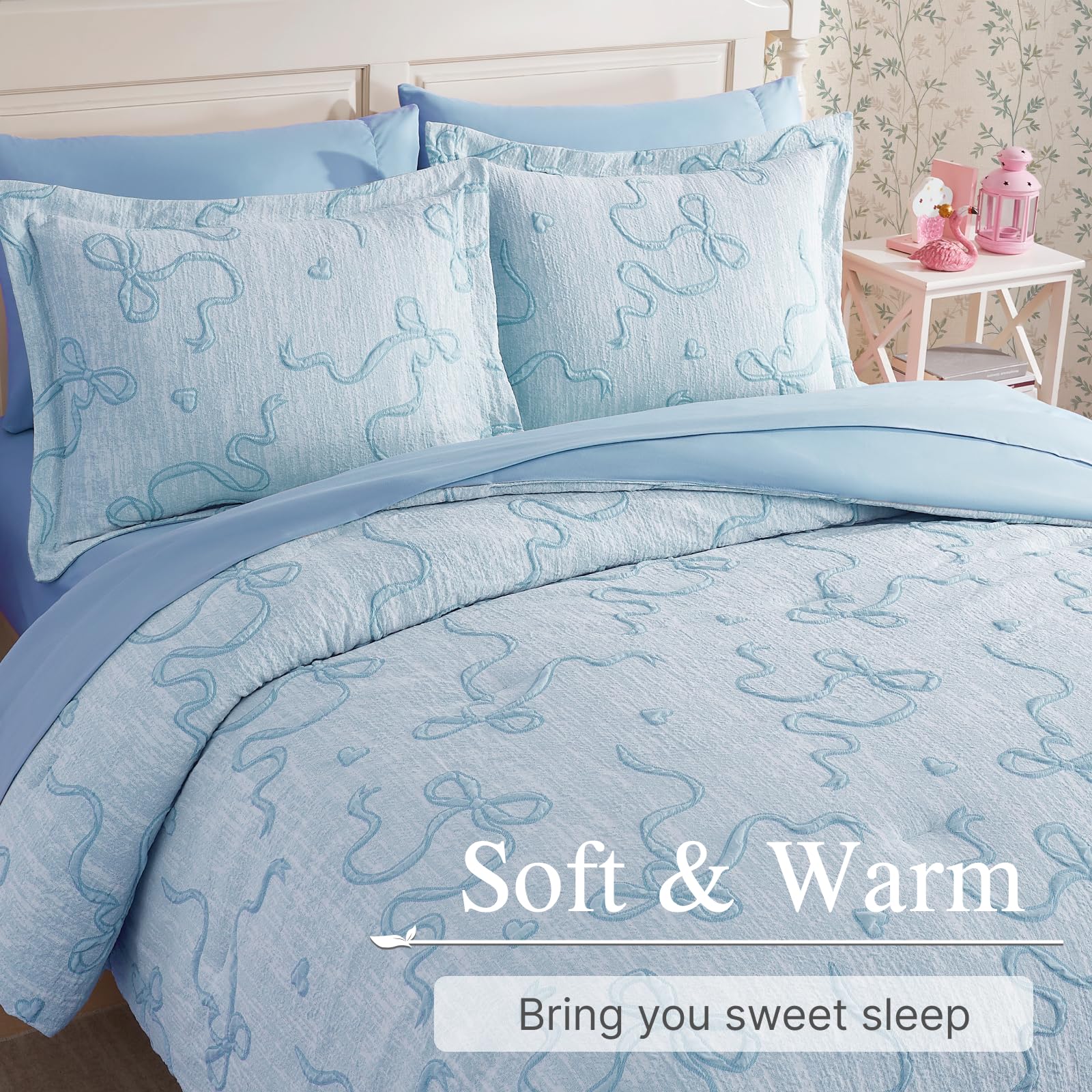 Geniospin flat sheet 81x96 creates a smooth, breathable layer.