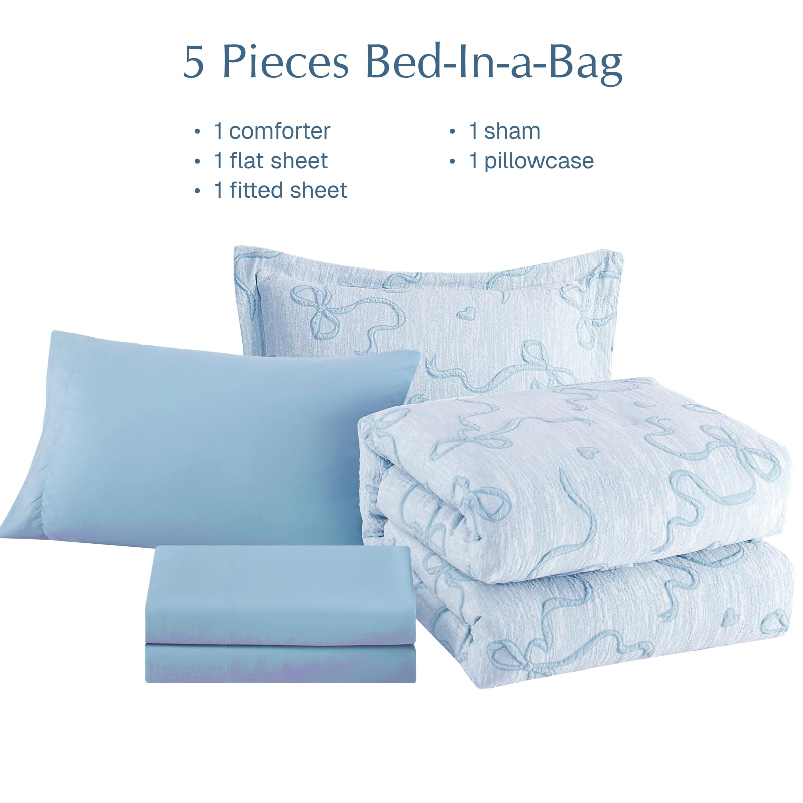 Geniospin light blue packaging highlights a ready-to-gift bedding solution