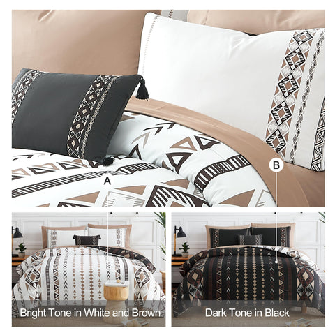 Geniospin seven-piece bedding set vacuum-packed and ready to open