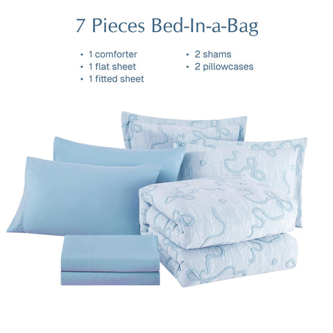 Geniospin tufted bow-knot detail adds charming texture.