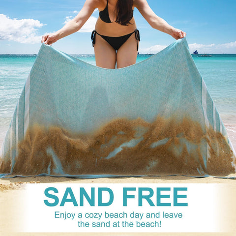 Genovega lavender towel, versatile for yoga and beach outings
