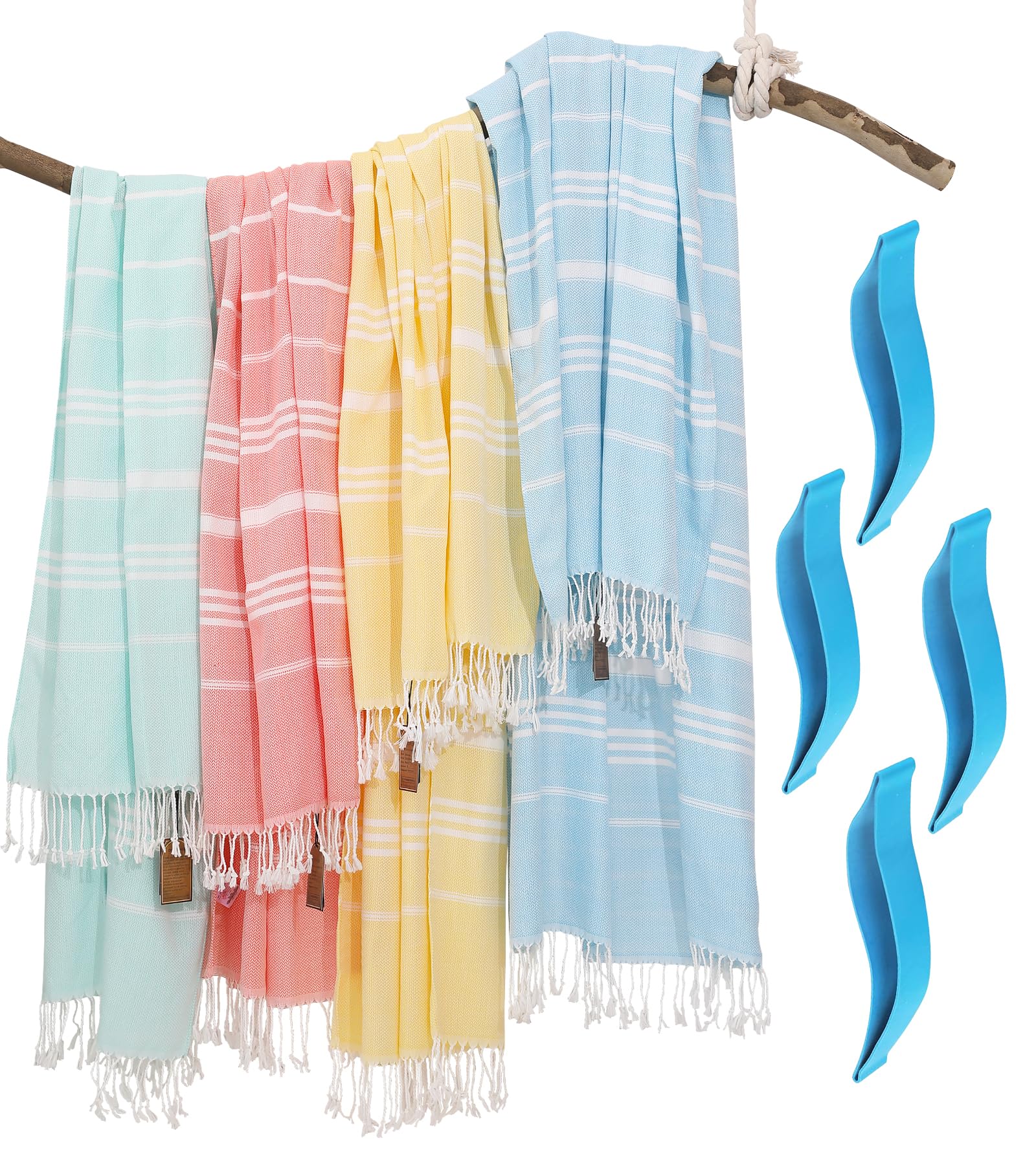 Genovega gift-ready towel with vibrant design for beach lovers