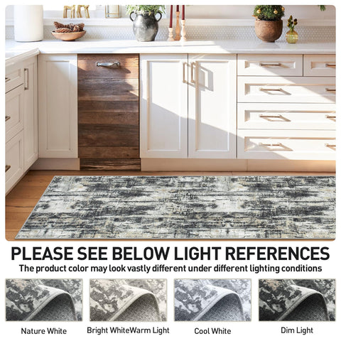 Gent drizz easy-care rug stays presentable with quick spot cleaning.