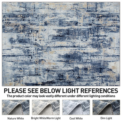 Gent drizz non-slip backing rug keeps the surface secure on busy days.
