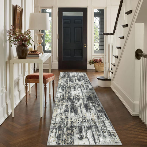Gent drizz non-slip backing helps prevent slips on smooth floors.