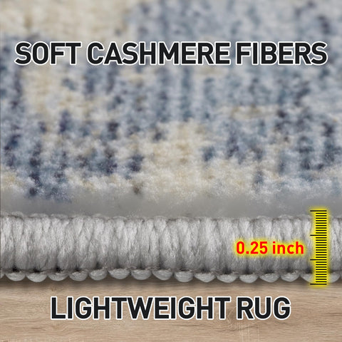 Gent drizz soft low-pile rug texture feels gentle on feet and pets.