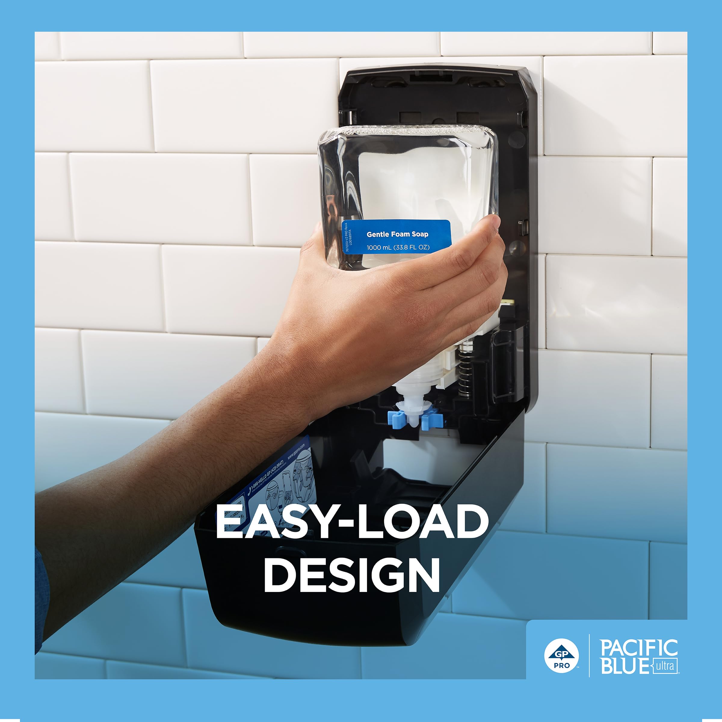 Exclusive compatibility with Pacific Blue Ultra refills ensures reliable performance.
