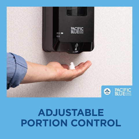 Durable build and 5-year warranty on the Pacific Blue Ultra dispenser.
