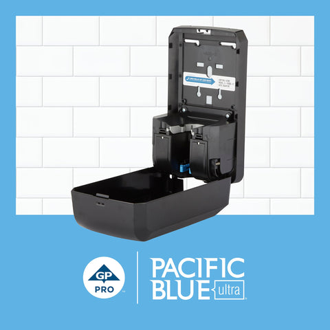 Sealed refills of Pacific Blue Ultra reduce contamination in the dispenser.