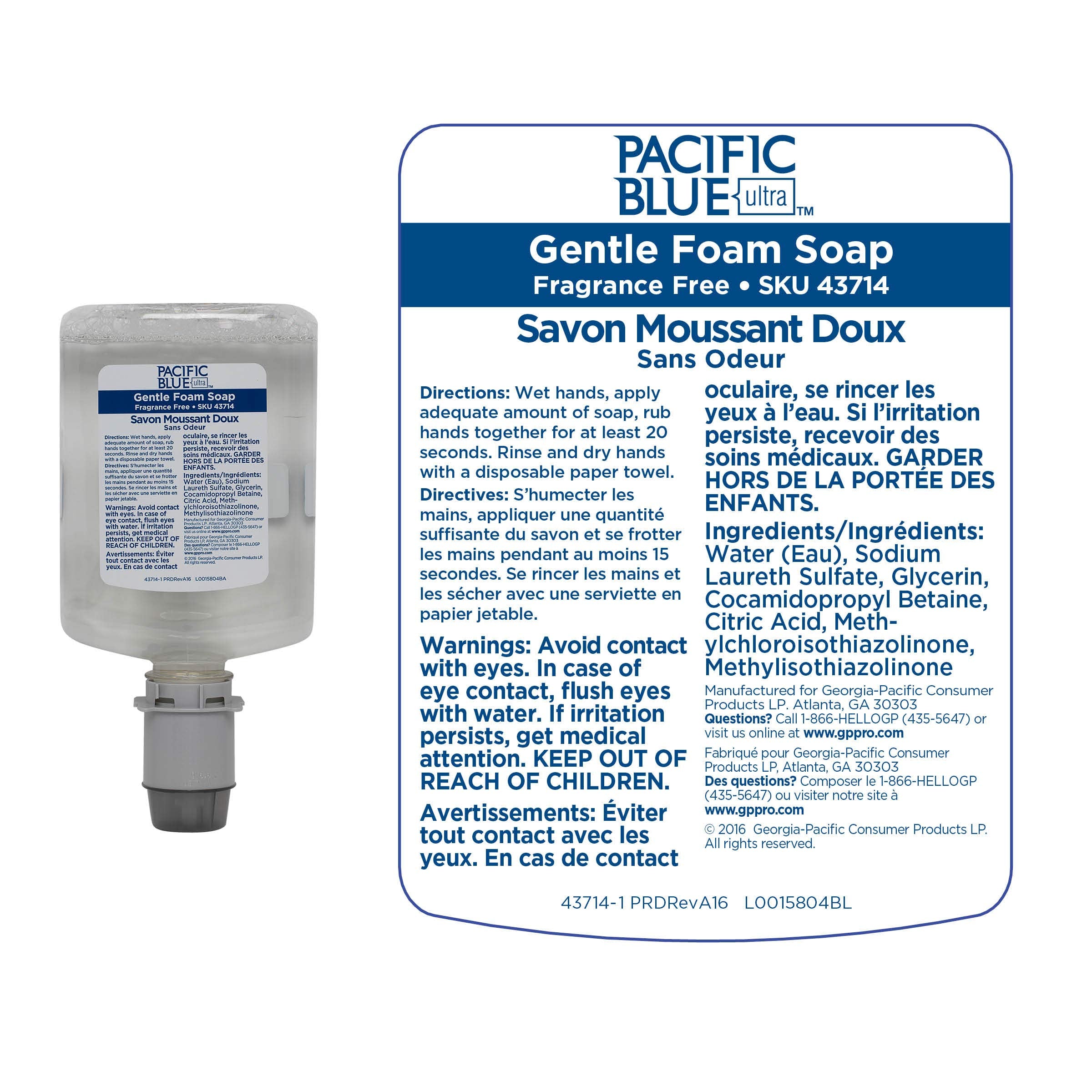 Georgia-Pacific Pacific Blue Ultra starter kit packaging ready for quick restroom installation.