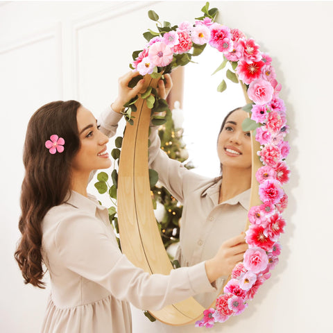 Geosar safe, durable fabric flowers designed for long-lasting craft projects.