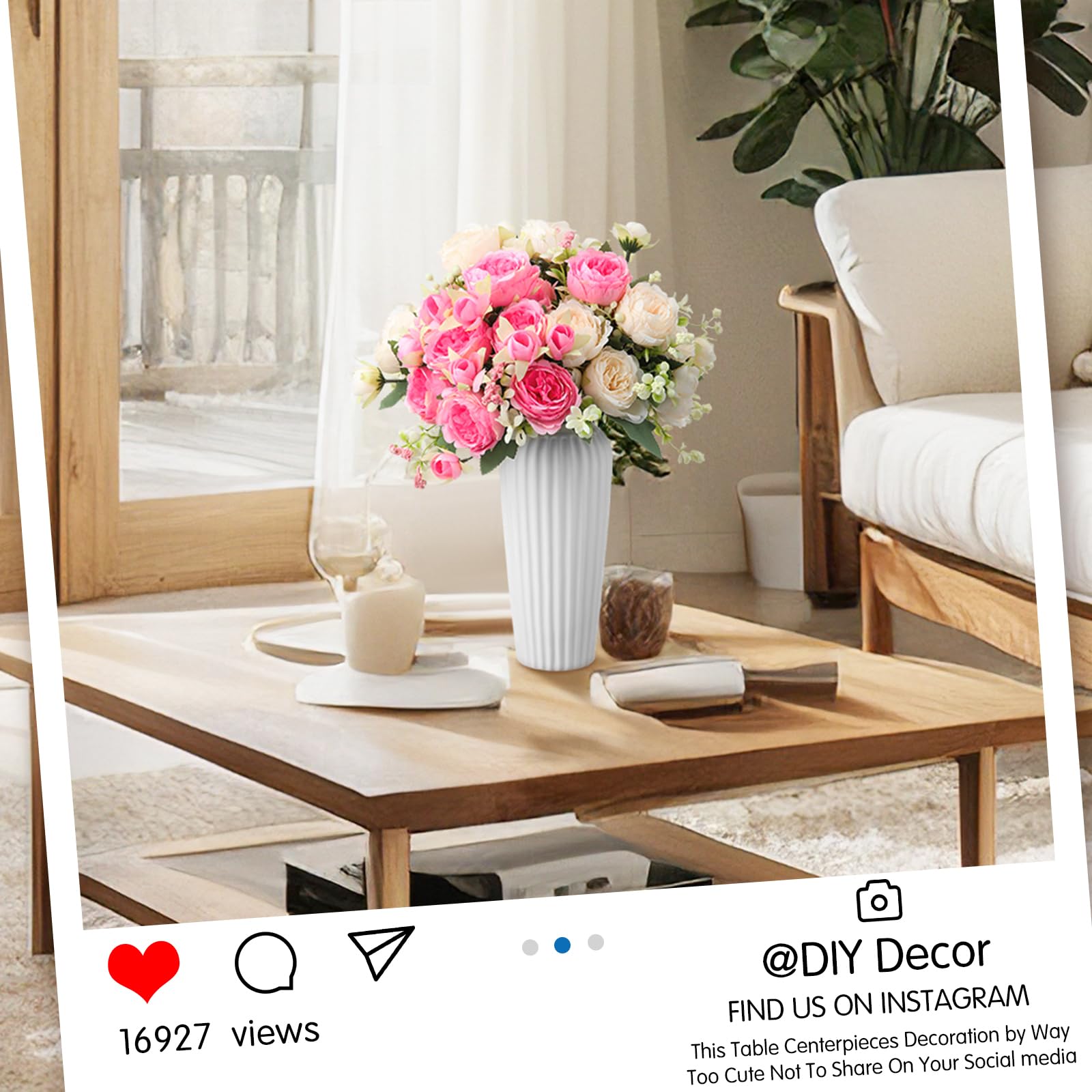 Geosar wedding bouquet for photogenic, low-maintenance floral accents