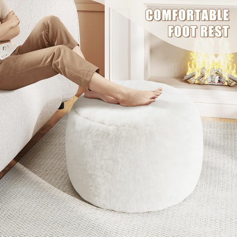 Gericco pouf multi-use seating for foot rest, seat, or table