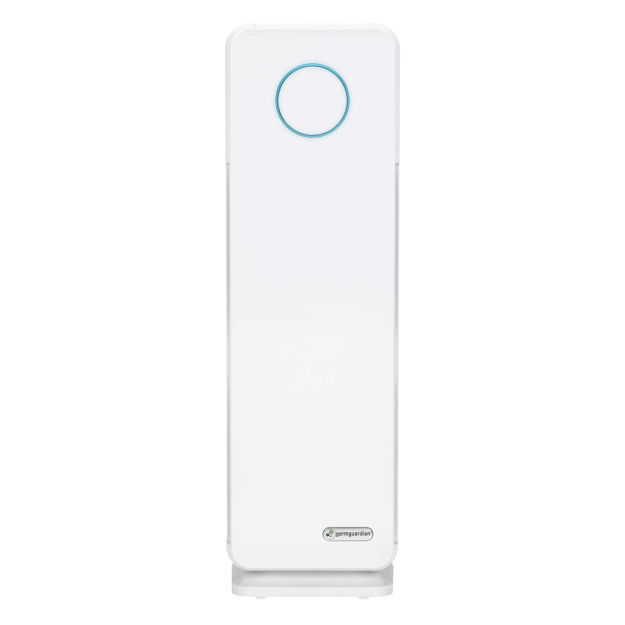 GermGuardian AC4300WPT room cleaning cycle illustrating coverage and airflow